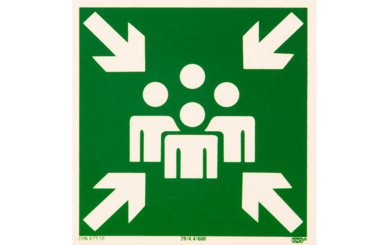 P.R.O. Sammelstelle Piktogramm 200x200 mm kaufen Schweiz | Mediatech.ch