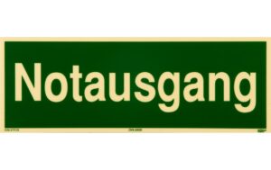 P.R.O. Notausgang Piktogramm 100x300 mm kaufen Schweiz | Mediatech.ch