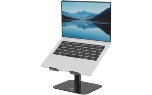 Fellowes LaptopStänder Alumia für den Tisch aus recyceltem Material, black