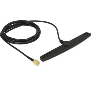 Delock UMTS LTE Antenne, SMA-Stecker 2,5 dBi 2 m RG-174, omnidirektional