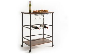 relaxdays Servierwagen für Wein MDF, China kaufen Schweiz | Mediatech.ch