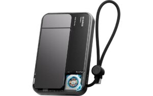 Sharge Powerbank ICEMAG 3, 10000mAh, schwarz Qi2, 2X25W, 10.000mAh, aktive Kühlung