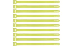 Bemero 30015GN-MP Kabelklett 10 Stk. 10 Stück, 15x300mm, grün , Multipack