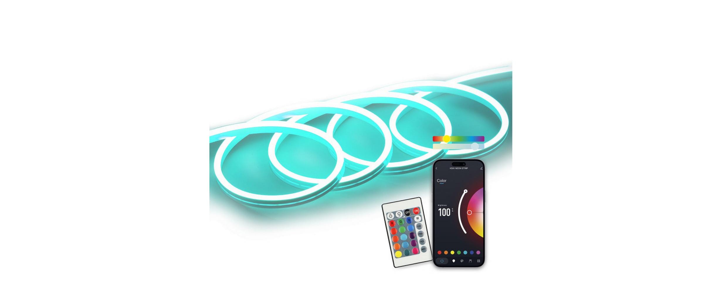 KSIX SmartLED Neon Strip 5m 4300 lm kaufen Schweiz | Mediatech.ch