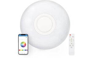 KSIX Rainbow LED ceiling 40 cm diameter, 2.200 lm, 30 W