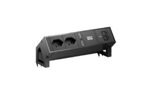 DESK2 2xT13 1xUSB C/C 45W 0, 2m RAL9005 45 W, 0.2 m