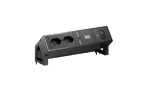 DESK2 2xT13 1xUSB C/C 65W 0, 2m RAL9005 0.2 m, 65 W