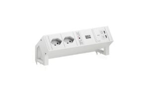 DESK2 white 2xT13 1xUSB C 45W 0, 2m RAL9010 45 W, 0.2 m