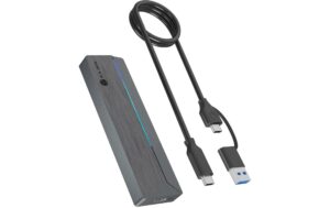 RAIDSONIC ICY BOX ext. M.2 NVMe Geh. IB-1826MCL-CU31 RGB, USB 3.2 Type-C, M.2 PCIe NVMe SSD kaufen | Mediatech.ch