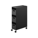 Yamazaki Aufbewahrungsregal TOWER Grösse: 16.6 x 43 x 58 cm, Schwarz