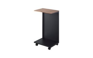 Yamazaki Beistelltisch halbgeschl.n TOWER Grösse: 31 x 22 x 55 cm, Schwarz