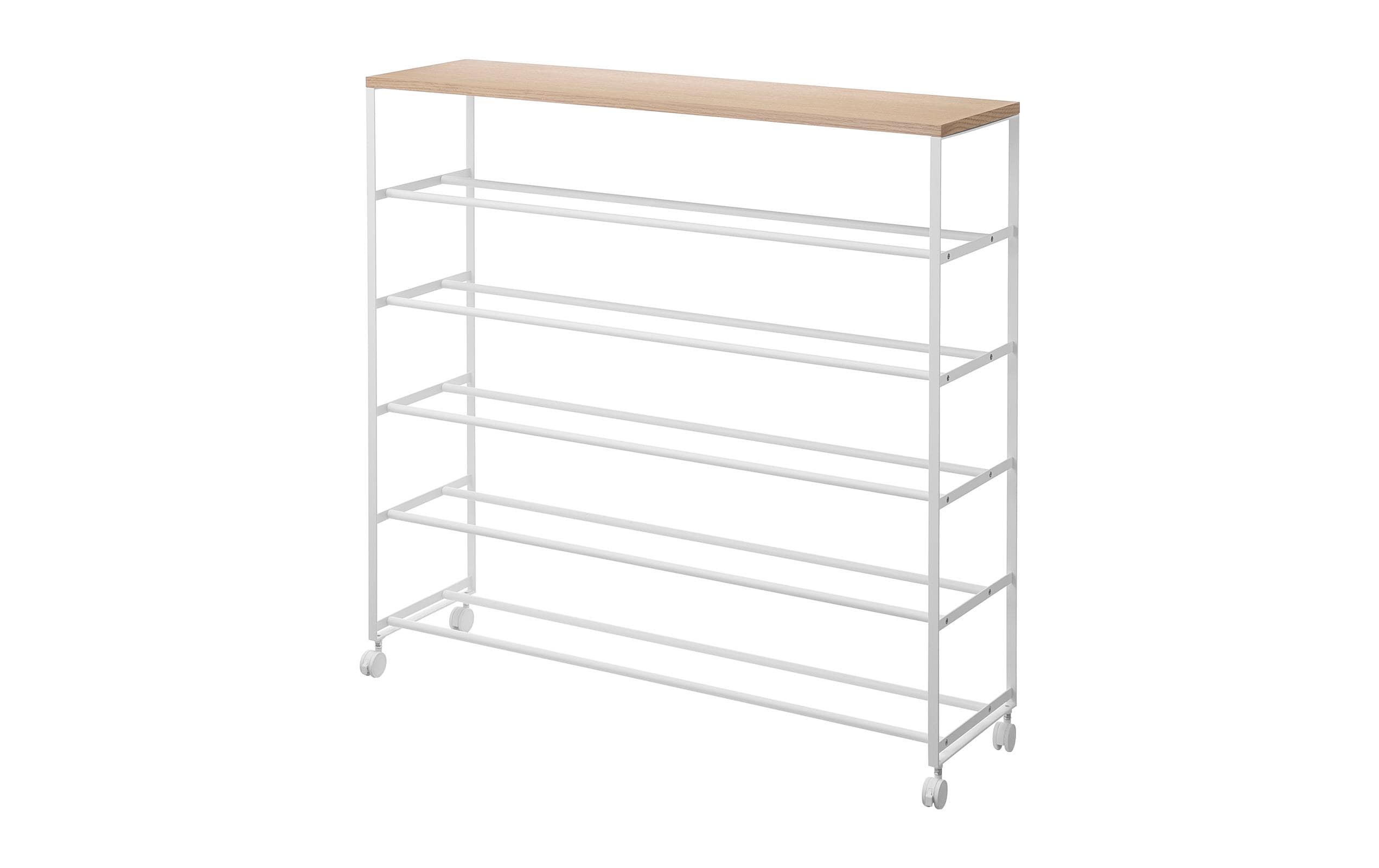 2033220 - Mediatech Yamazaki Schuhregal TOWER 5-stöckig Grösse: 90.5 x 27.5 x 7.5 cm, Weiss kaufen Schweiz | Mediatech.ch