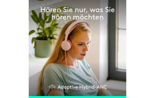 Logitech Headset Zone wired 2 rose 