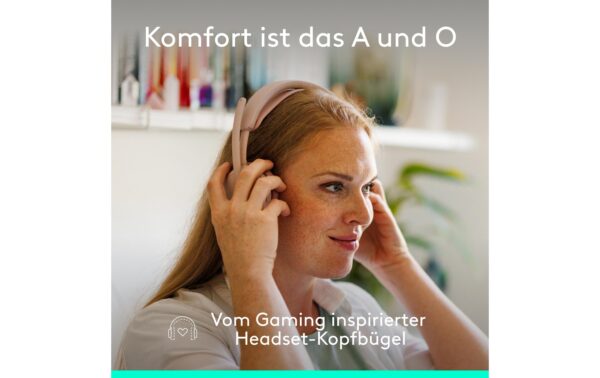 Logitech Headset Zone wired 2 rose 