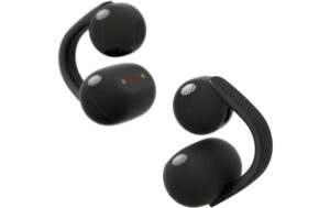 Sony LinkBuds Clips WF-L900B, black Open Ear Kopfhörer, 37h Akku, IPX4, iOS&And