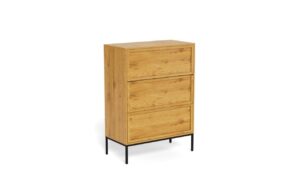 AC Design Kommode Palmdale Eiche hell, 80x40x110 cm