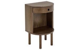 AC Design Beistelltisch Paron Dunkelbraun, 40x31.5x60 cm