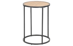 AC Design Beistelltisch Seaford Braun, Ø40x55 cm