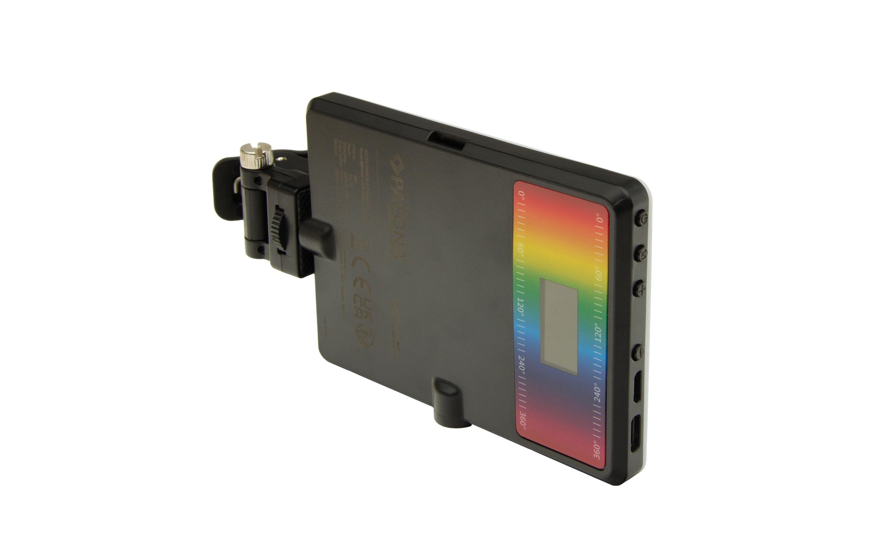 2034281_5 - Mediatech Patona Prem Smartphone RGB/Bi Color Licht LED Video- und Fotolicht