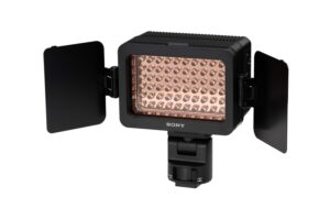 Sony LED Videoleuchte HVL-LE1 für Handycam u. SLT/DSLR Kameras