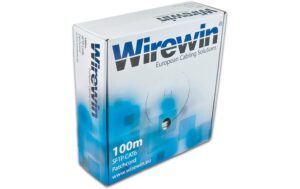 Wirewin Patchkabel: S/FTP, PIMF, 100m Cat.6, 1Gbps, 250MHz, grau