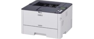 OKI LED Monolaser B433DN, A4,USB 2.0/LAN 1200x1200dpi, 512MB RAM, 40S./Min.