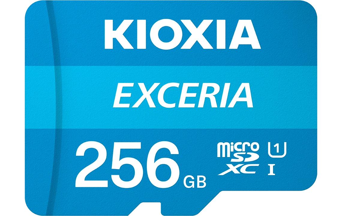 Kioxia microSDXC EXCERIA 256GB INKL ADAPT A1/V30, Lesen: 100MB/s, Schreiben: 50MB/s kaufen Schweiz | Mediatech.ch