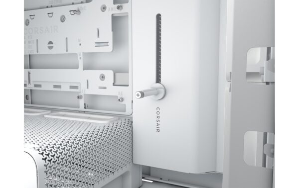 Corsair, PC-Gehäuse 4000D Wood Weiss, Eiche 1x 3.5, 2x 2.5, 2x USB-A, 2x USB-C