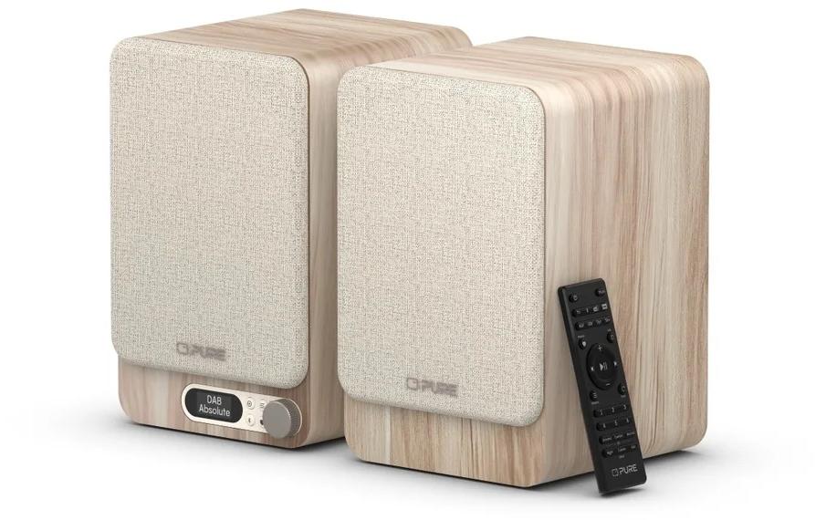 Pure Aktivlautsprecher Classic Active Cotton white, HDMI, DAB+, BT5.3, OLED