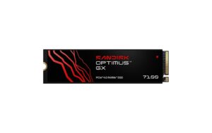 SANDISK Optimus GX 7100 2TB NVMe, M.2 2280, 7250MB/s (l), 6900MB/s (s)