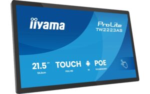 IIYAMA TW2223AS-B3P 21.5 PCAP Touch Display, Android 14 OS