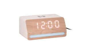 KARLSSON Wecker Retro Light LED Wash veneer kaufen Schweiz | Mediatech.ch