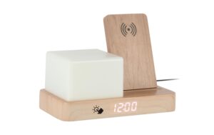 KARLSSON Wecker Retro Night Light LED Wood veneer kaufen Schweiz | Mediatech.ch