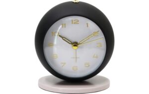 KARLSSON Wecker Reina Black with warm grey kaufen Schweiz | Mediatech.ch
