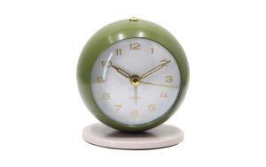 KARLSSON Wecker Reina Luxury green with warm grey kaufen Schweiz | Mediatech.ch