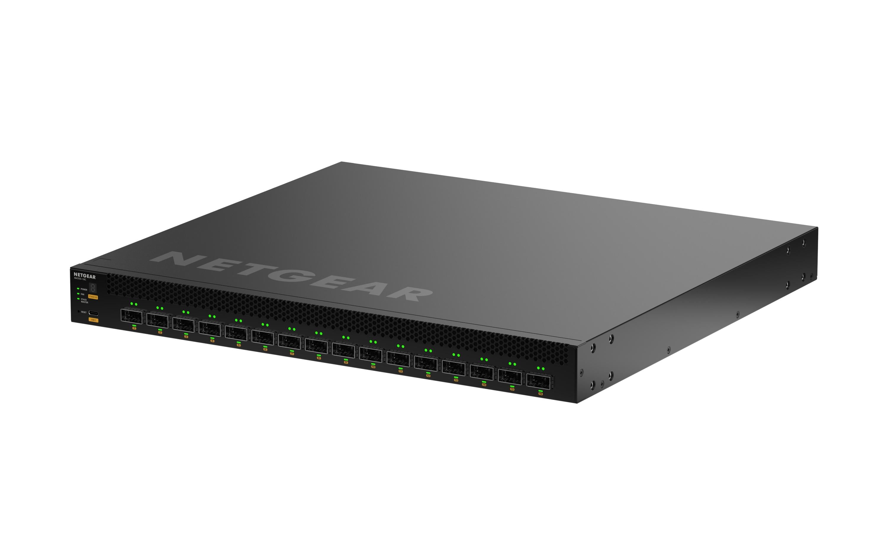 NetgearAV Line M4350-16C 16-Port Managed 16x QSFP28 Ports