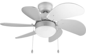 Tristar Deckenventilator 76cm mit Licht 50W, 240 rpm, 45, 2 dB, E27