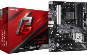 ASRock B550 PHANTOM GAMING 4, ATX, AM4 AMD B550, AM4, 4x DDR4, PCIe 4.0