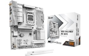 ASRock B850M CHALLENGER WIFI WH, mATX, AM5 AMD B850, AM5, 4x DDR5, PCIe 5.0