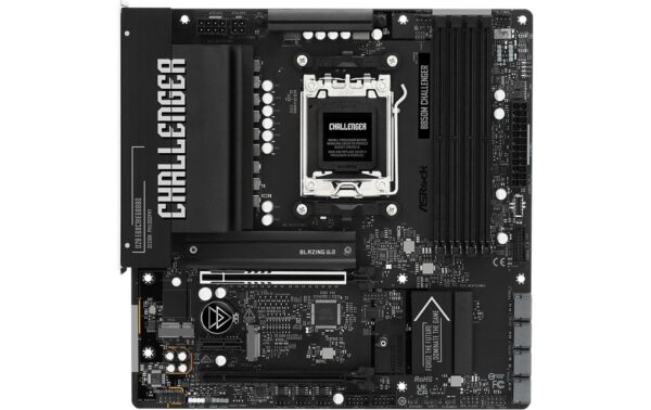 ASRock B850M CHALLENGER, mATX, AM5 AMD B850, AM5, 4x DDR5, PCIe 5.0