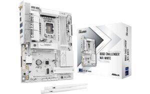ASRock B860 CHALLENGER WF WH, ATX, LGA1851 Intel B860, LGA1851, 4x DDR5, PCIe 5.0