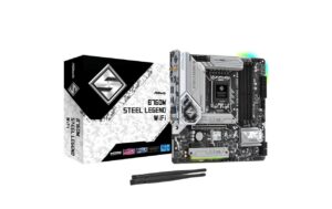 ASRock B760M STEEL LEGEND WF, mATX, LGA1851 Intel B760, LGA1851, 4x DDR5, PCIe 5.0