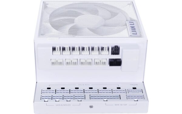 Netzteil Lian Li Edge 1200, ATX3.1 80+ Gold, vollmodular, weiss