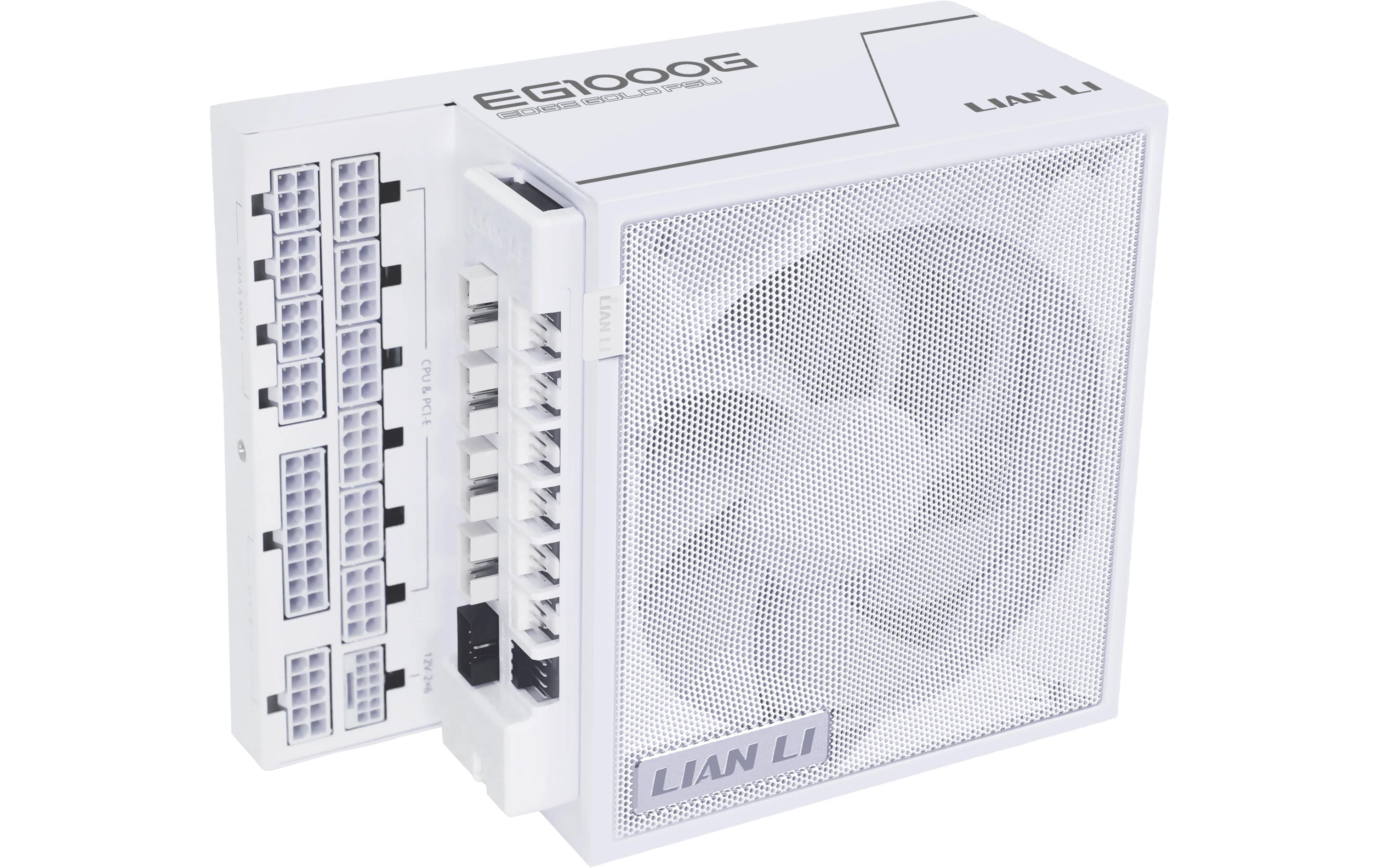 Netzteil Lian Li Edge 1000, ATX3.1 80+ Gold, vollmodular, weiss