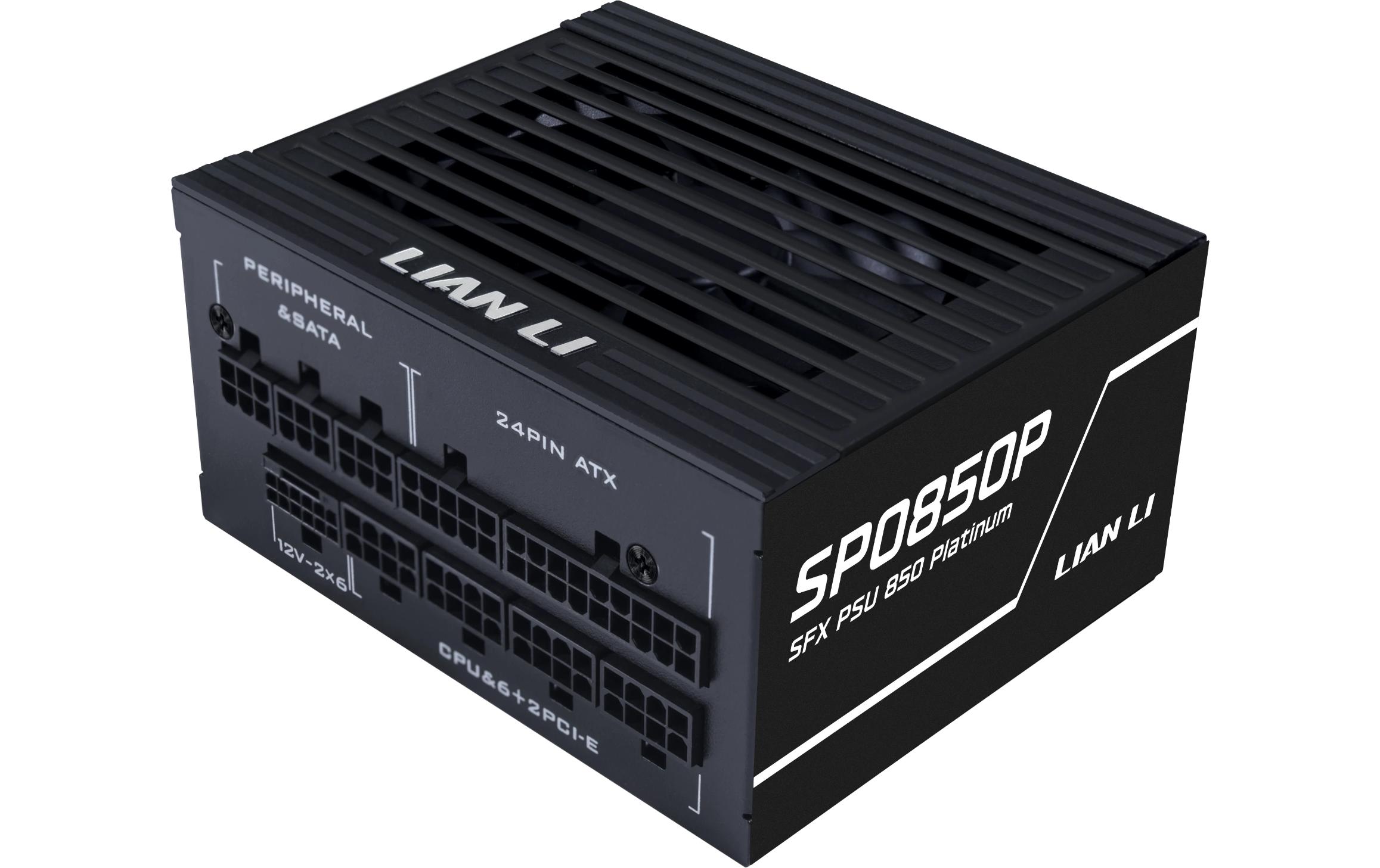 2045751_1 - Mediatech Netzteil Lian Li SP850, ATX3.1 80+ Plat., vollmodular, Schwarz
