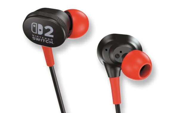 PowerA Wired Earbuds für Switch 2 - Black 