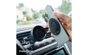 Silwy MAGNET-Smartphone-Halterung für Auto-Lüftungsgitter inkl. MAGNET-Patch