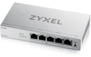 ZyXEL GS1200-5HP v3 5 Port PoE+ Switch 4x GbE PoE+ 1xGbE, lüfterlos,web-managed