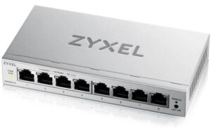 ZyXEL GS1200-8 IPTV v3 8 Port Switch 8x GbE, lüfterlos,web-managed
