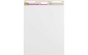 3M Post-it Super Sticky Recycling Flipchart 2 Blöcke à 30 Blatt, 63.5x76.2cm, weiss